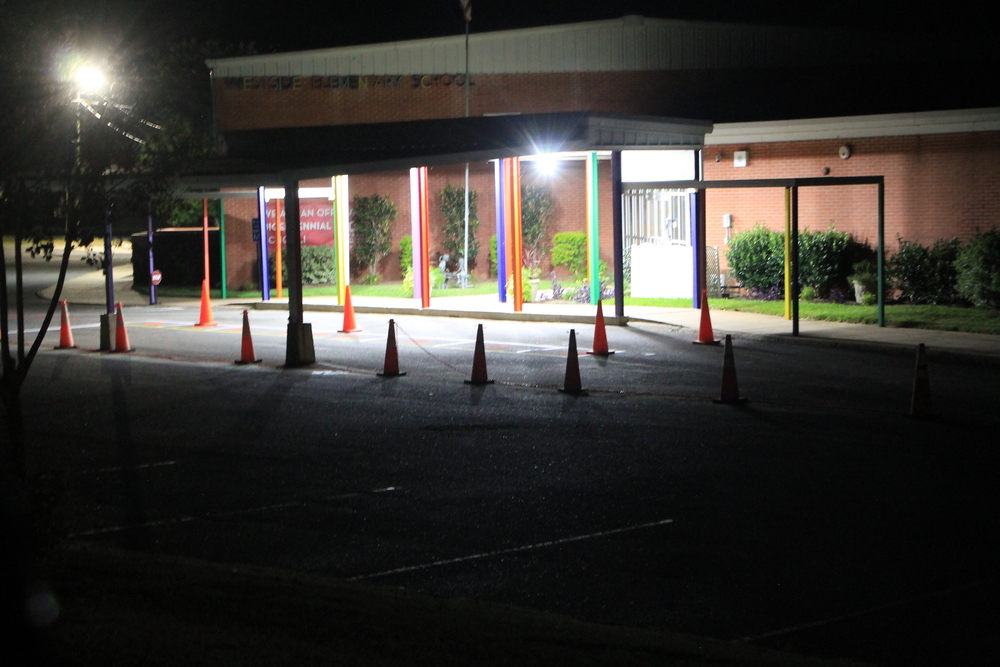New LED lights at Westside