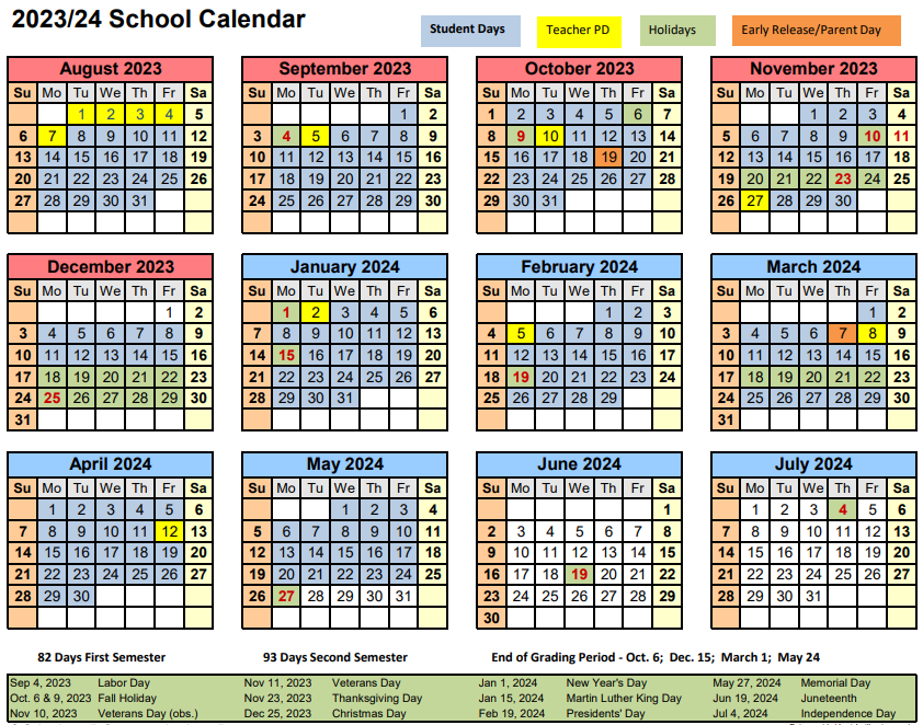School Calendar
