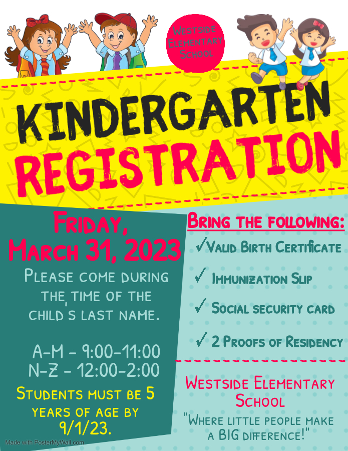 Kindergarten Registration