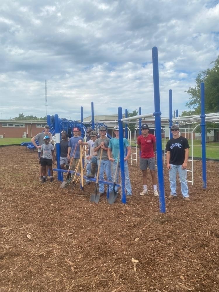 playground mulch