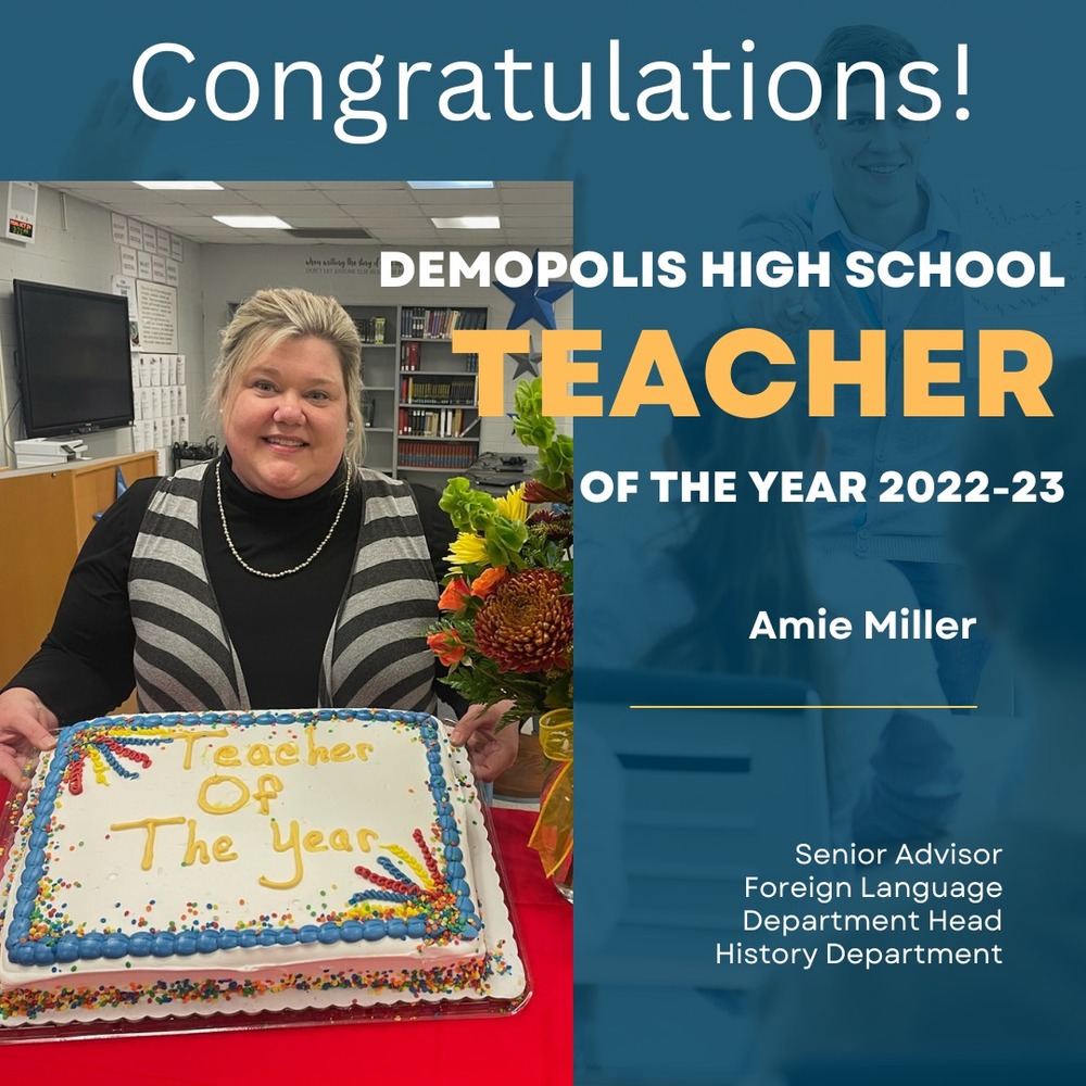 Miller named teacher of the year