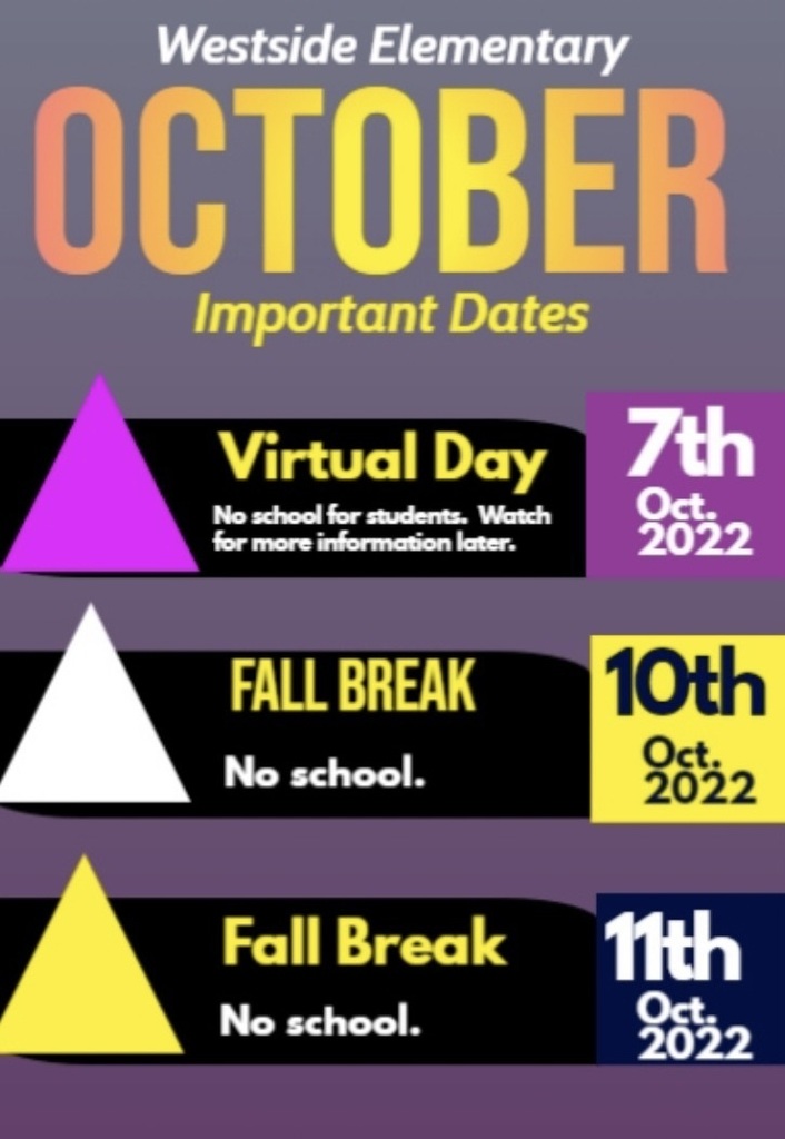 Oct dates 