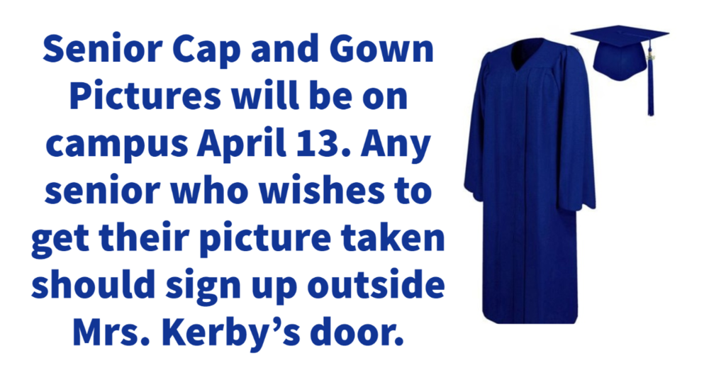 Senior Cap & Gown Pictures